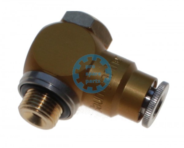 Check valve with choke R 1/8A S6 06
