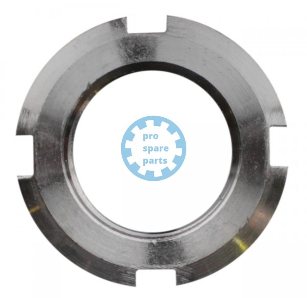 Slotted nut DIN981 / M 17 x 1 KM3 bruen