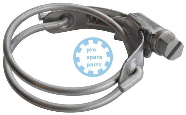 Hose clip 27-47 mm stainless