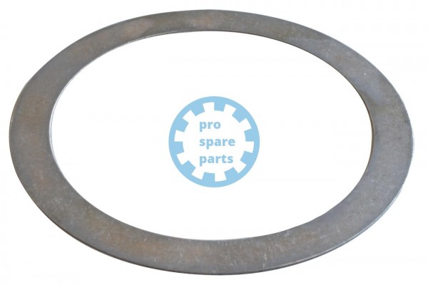 Fitted-disc / PS 60 x 75 x 0,1 blank st